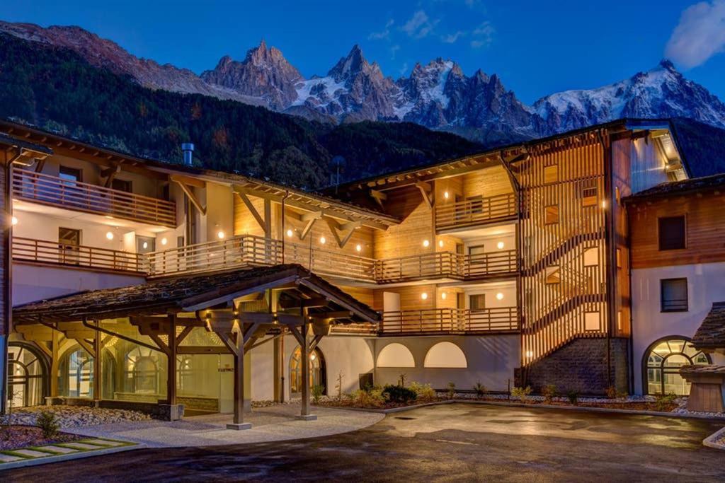 Residence Luxe 5*,Spa & Fitness, La Cordee Appartement 821 Chamonix ภายนอก รูปภาพ